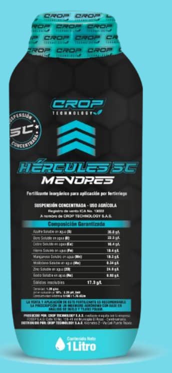 Fertilizante Hércules SC menores x 1 Lt Croper