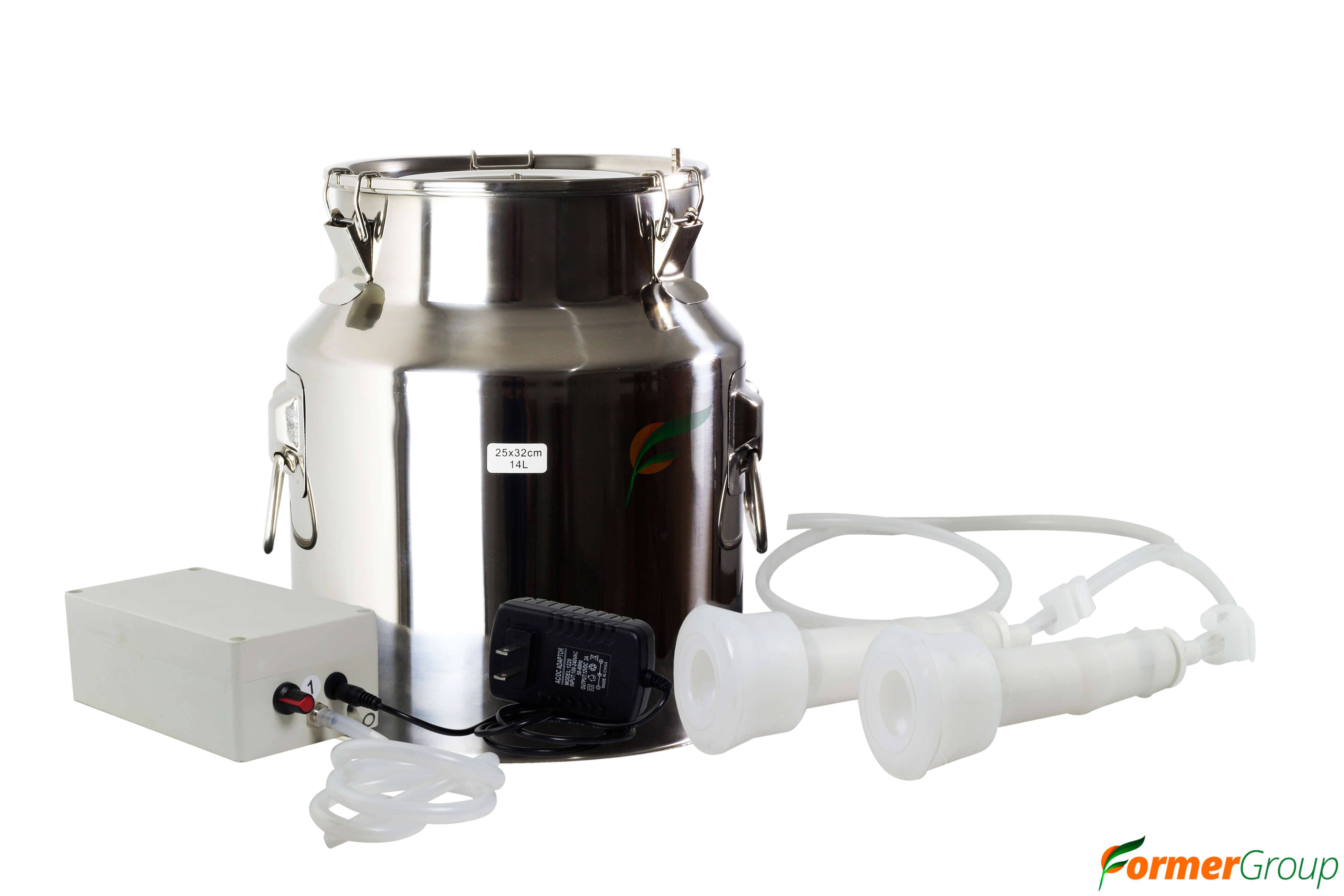 Máquina ordeño 14L: vacas y cabras