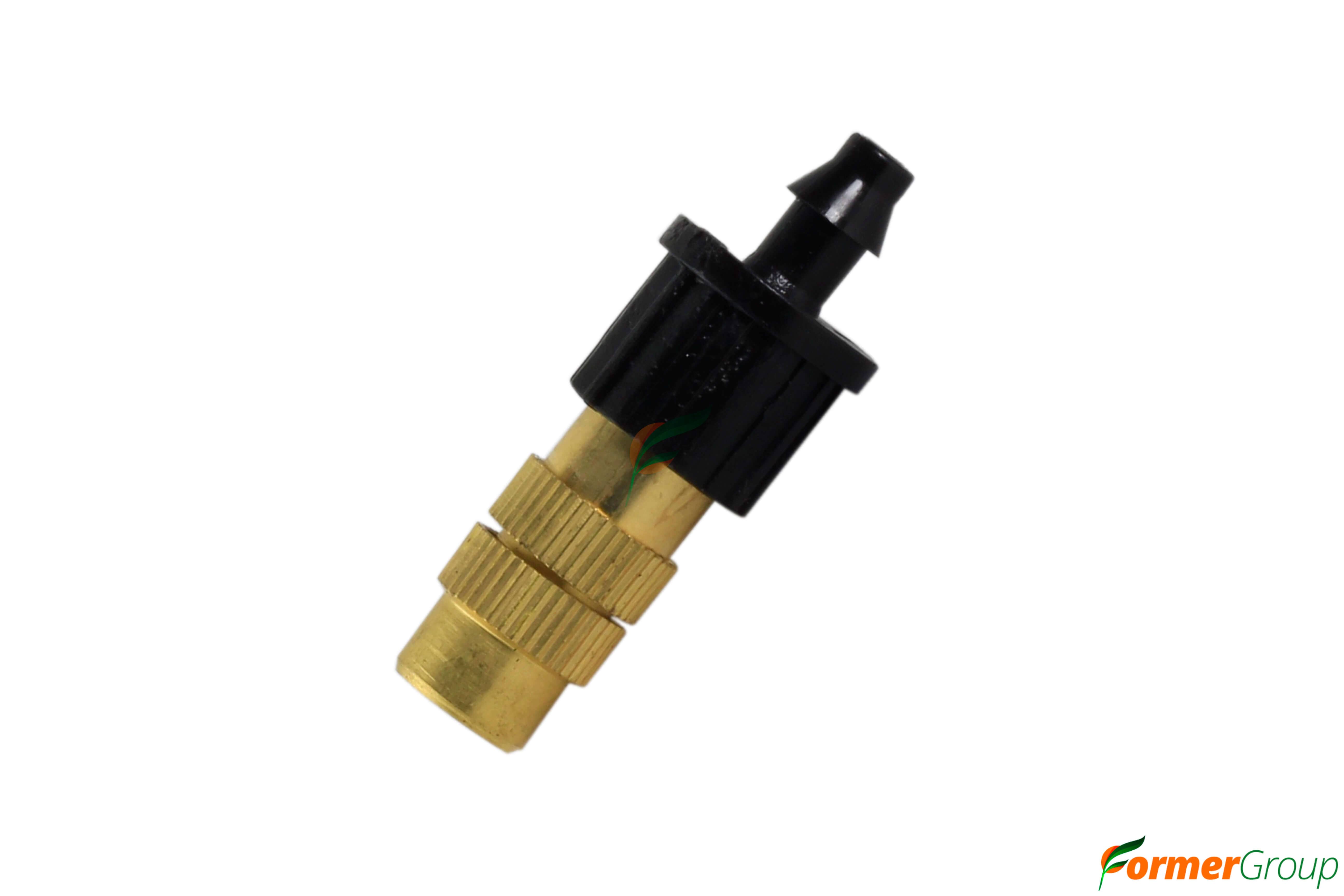 Boquilla Nebulizadora de Latón | Ajustable 4/7 mm Riego