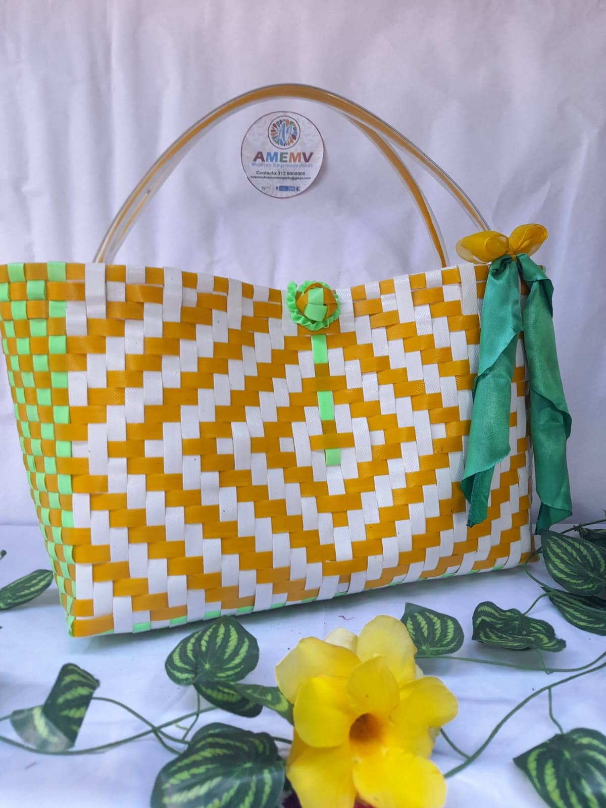 Bolso de zuncho (naranja)