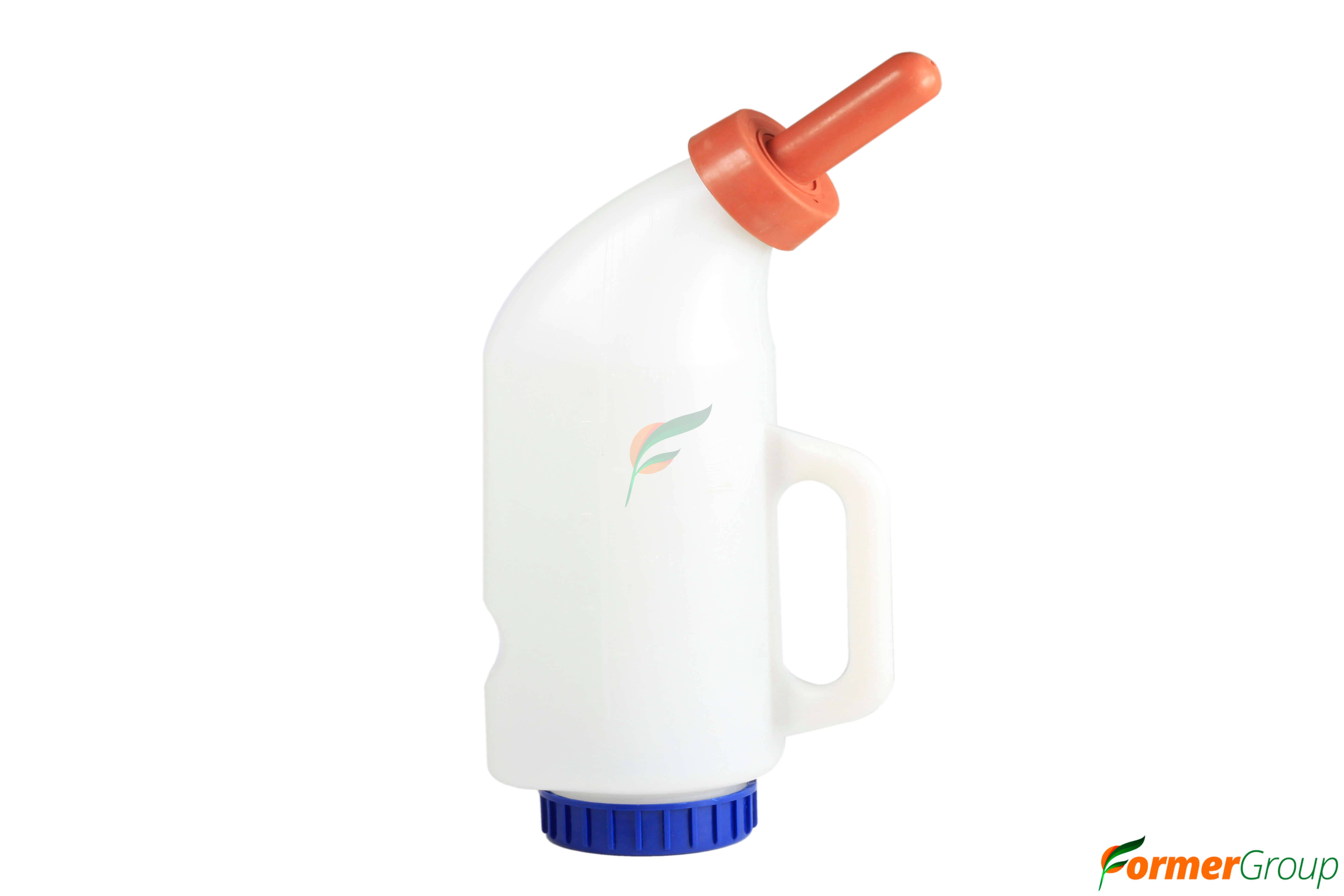 Tetero terneros 2.5L: alimentador práctico