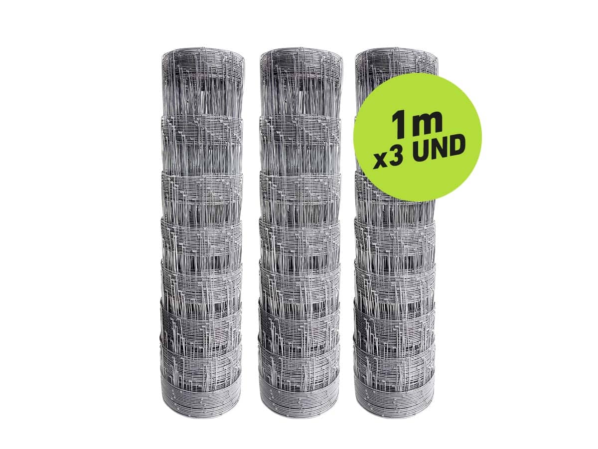 Malla Graduada 1m X 50m X 3 Und Resistente Y Segura Croper