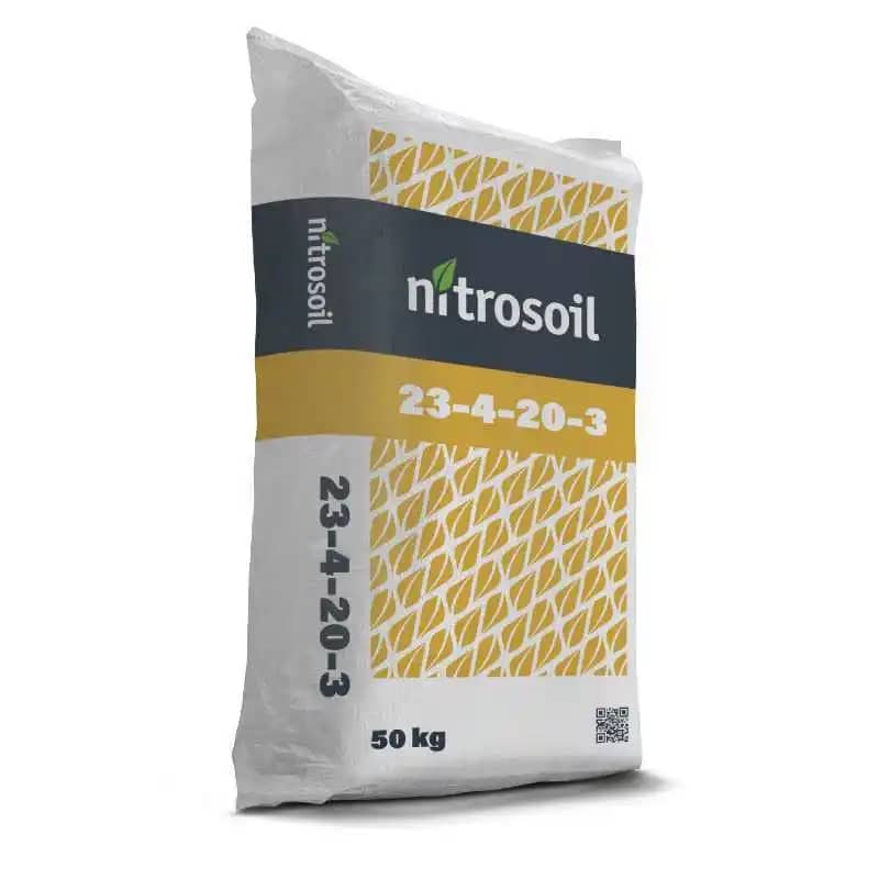 Fertilizante 23-4-20-3 x 50 Kg | Nutrición Completa y Eficaz