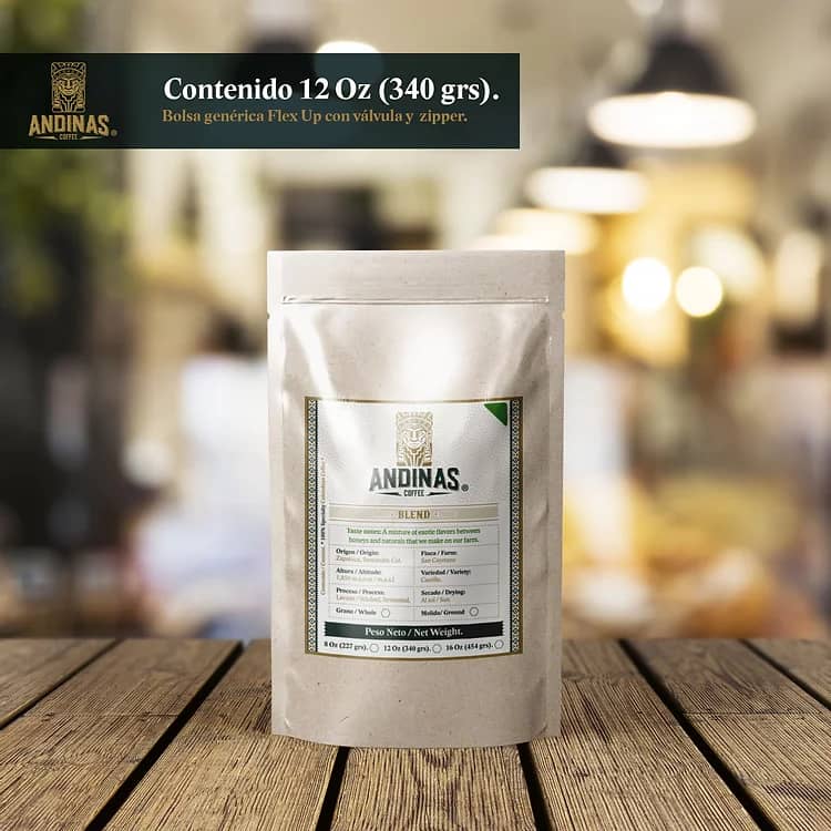 Café Blend de finca, Zapatoca Santander X 340 Gr