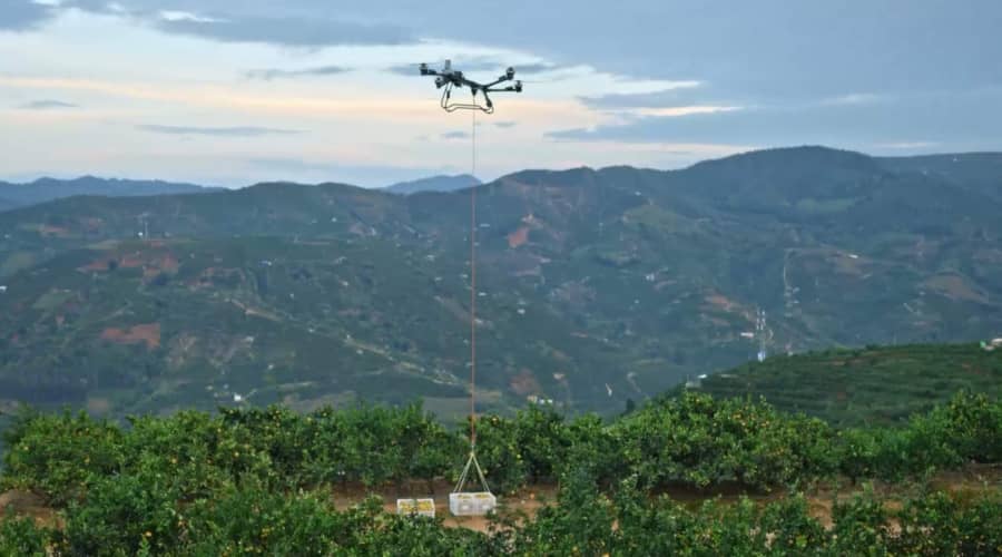 DJI Agras T70P: Dron Agrícola Eficiente y Versátil