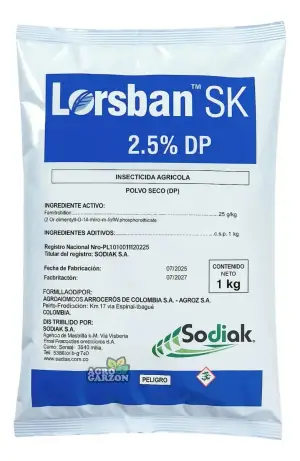 Lorsban x Kilo | Insecticida agrícola fosforado de amplio uso