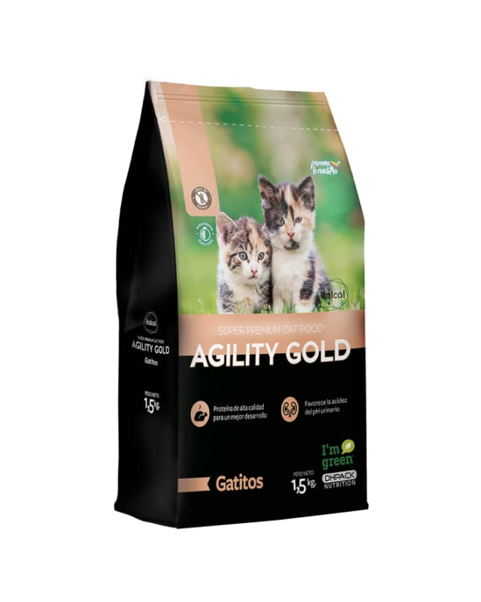 Agility Gold Gatitos x 1,5 Kg