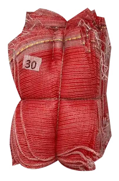 Costales 5kg De Fibra Rojo Con Cinta Para Naranja Y Papa