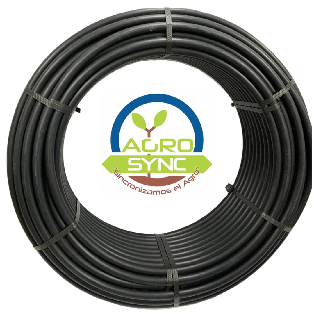 Manguera de riego ½” x 100 m negra – Agrosync