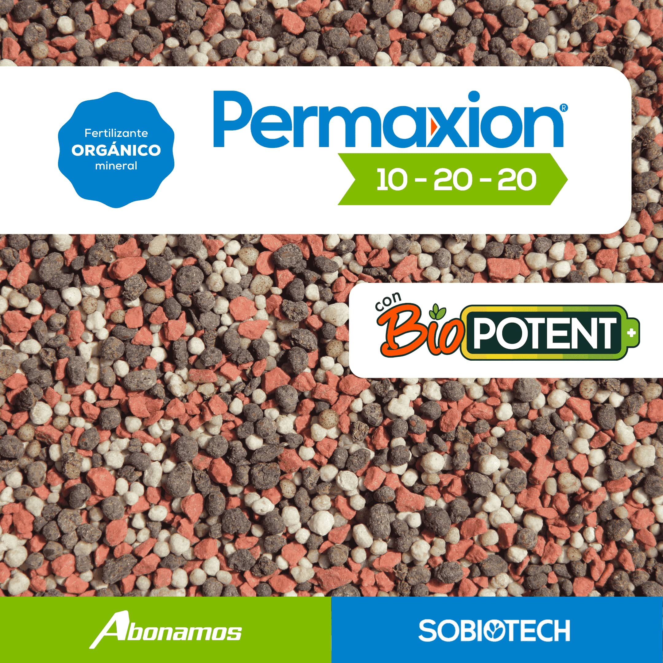 Permaxion 10-20-20 50Kg: fertilizante balanceado