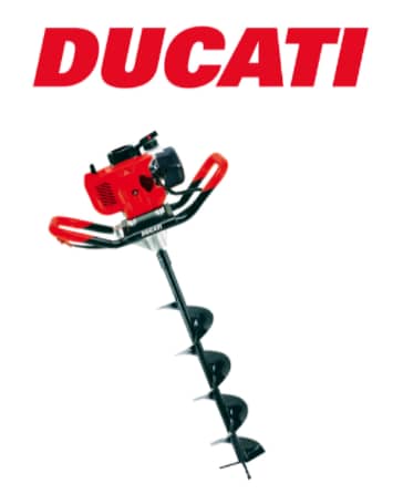 Ahoyador Ducati 1,9 HP Perforación Precisa
