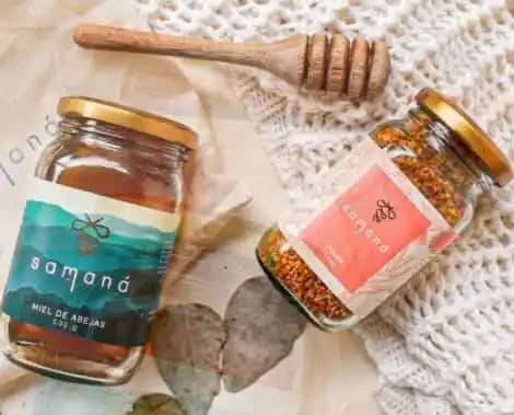 Kit natural de miel x 500 gr y polen x 140 gr