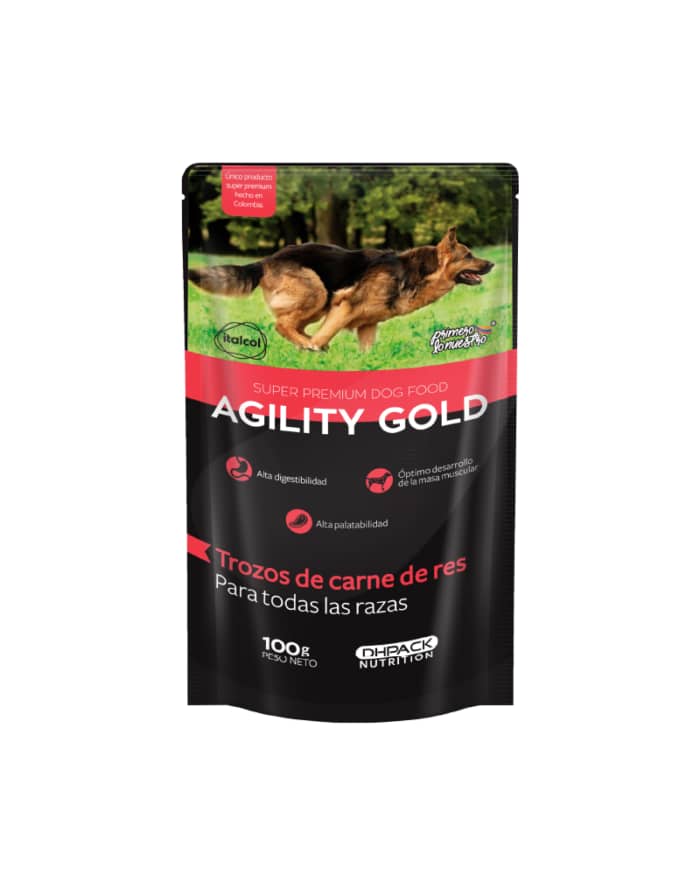 Agility Gold Pouch Adultos x 100 Gr