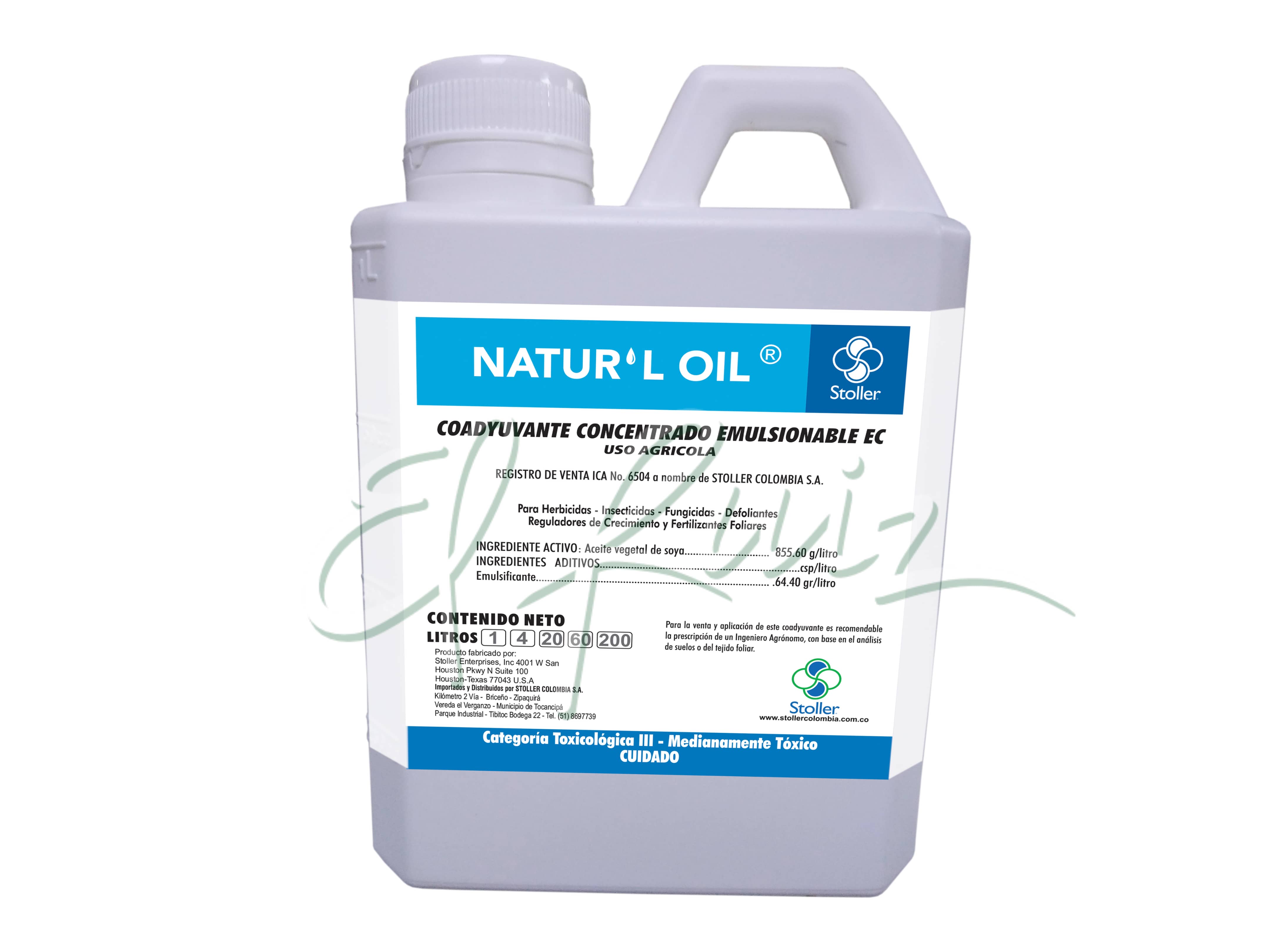 Natural Oil 1L Stoller: coadyuvante biodegradable