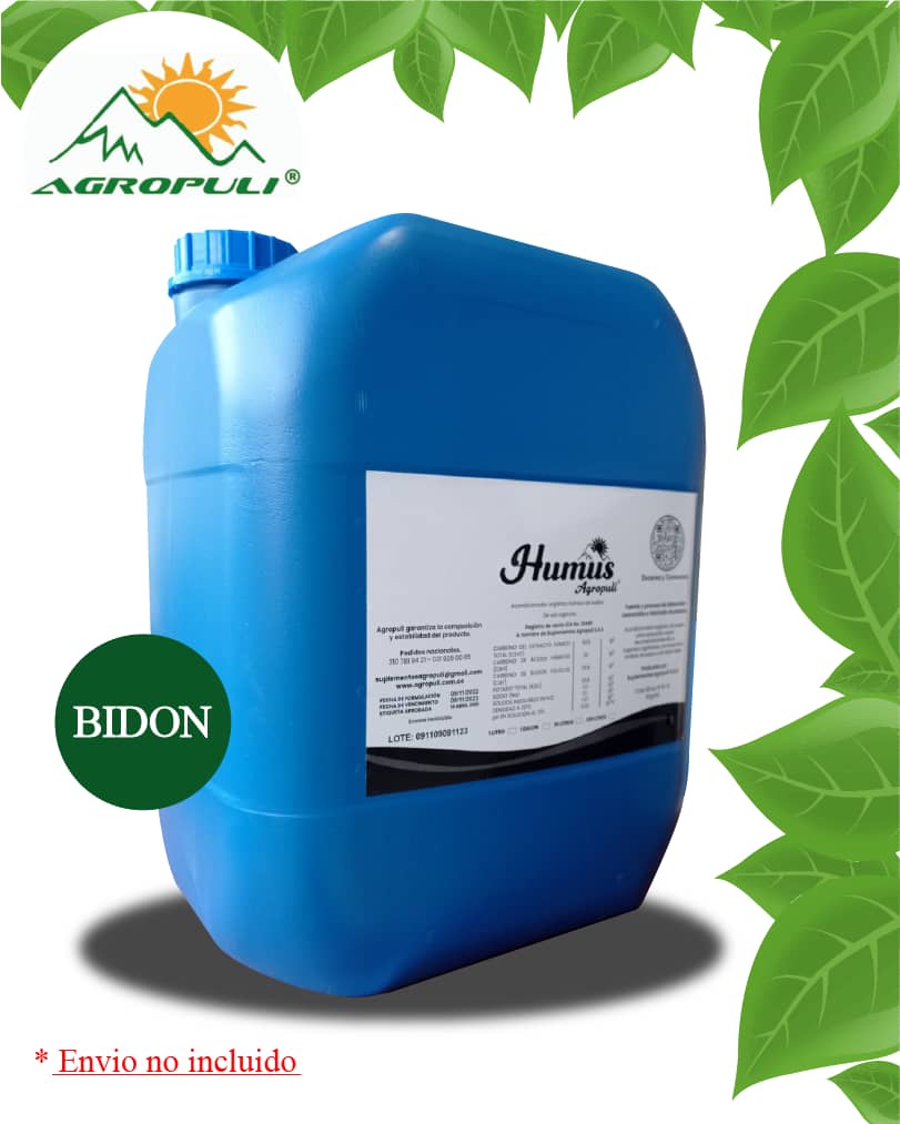 Enmienda Humus Agropuli x Bidón - 20 Lt