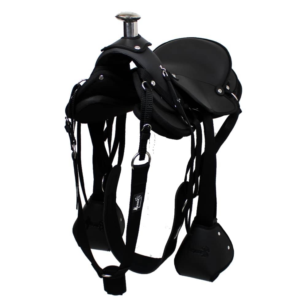 Silla De Vaquería Gladiadora - Negra