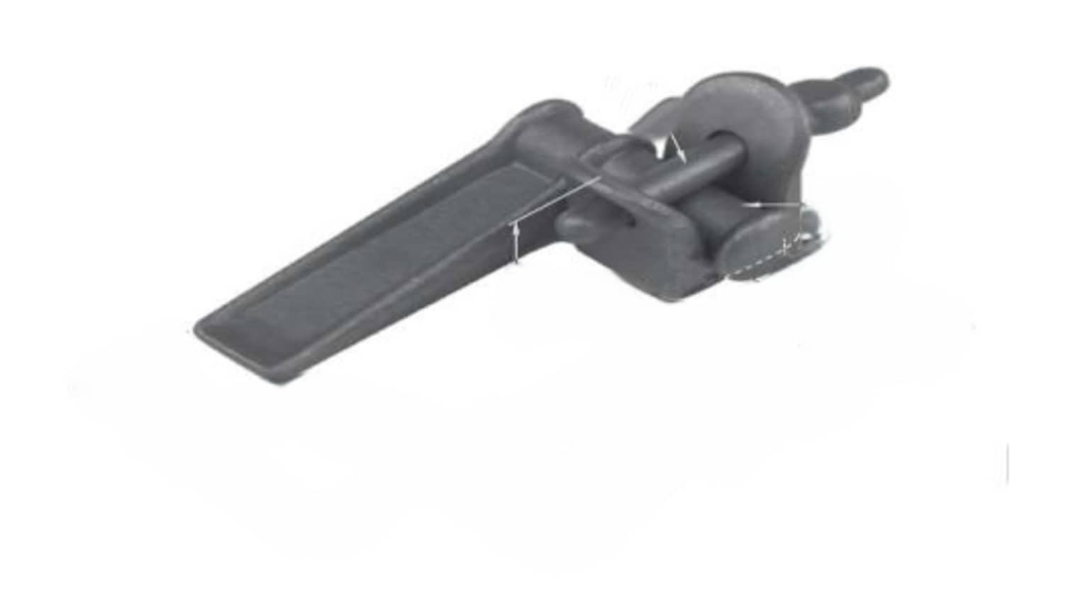 JB Pasador macho con uña | Cierre metálico resistente