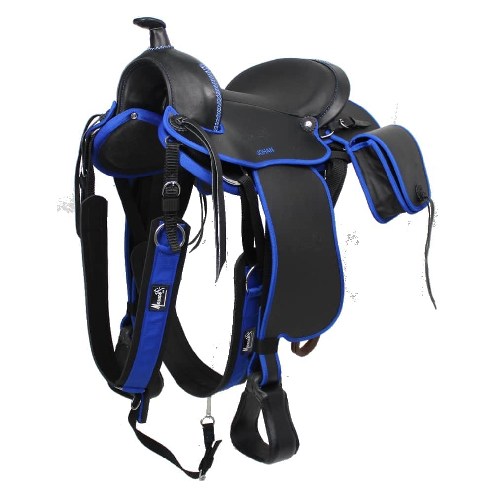 Silla De Aventura - Plus Negra Con Azul