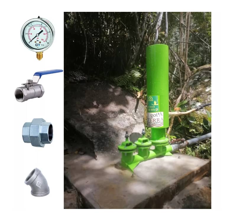 Ariete Hidráulico - Bomba de 1"