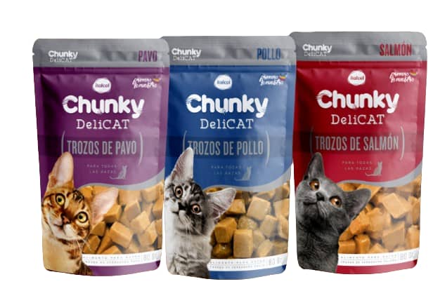 Alimento Chunky DeliCat x 80 Gr