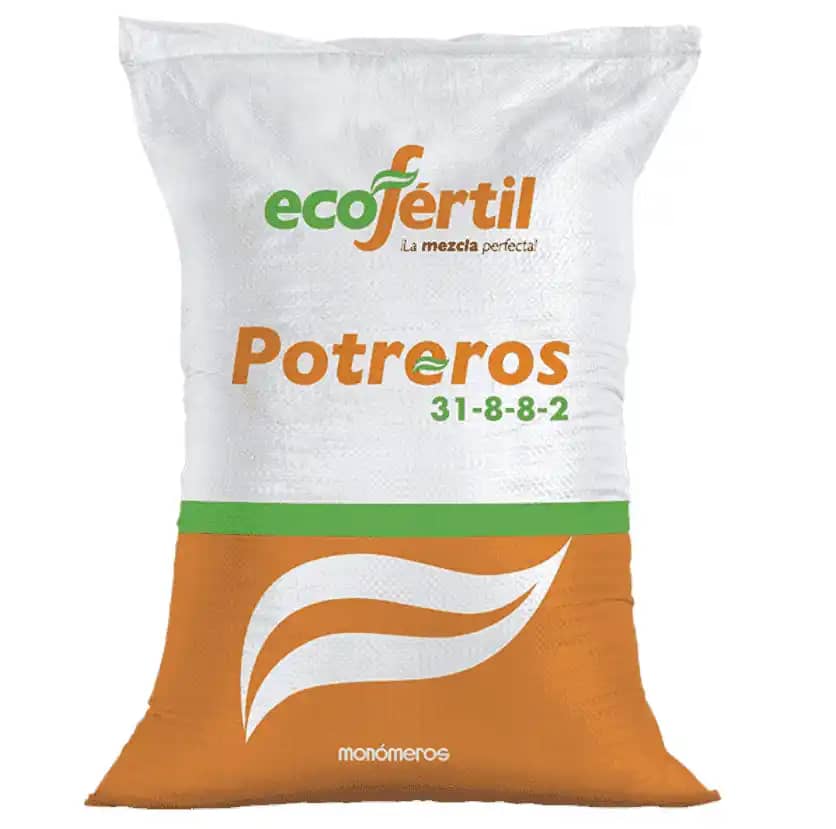 Fertilizante Potreros 31-8-8-2 x 50 Kg | Pastos Nutritivos