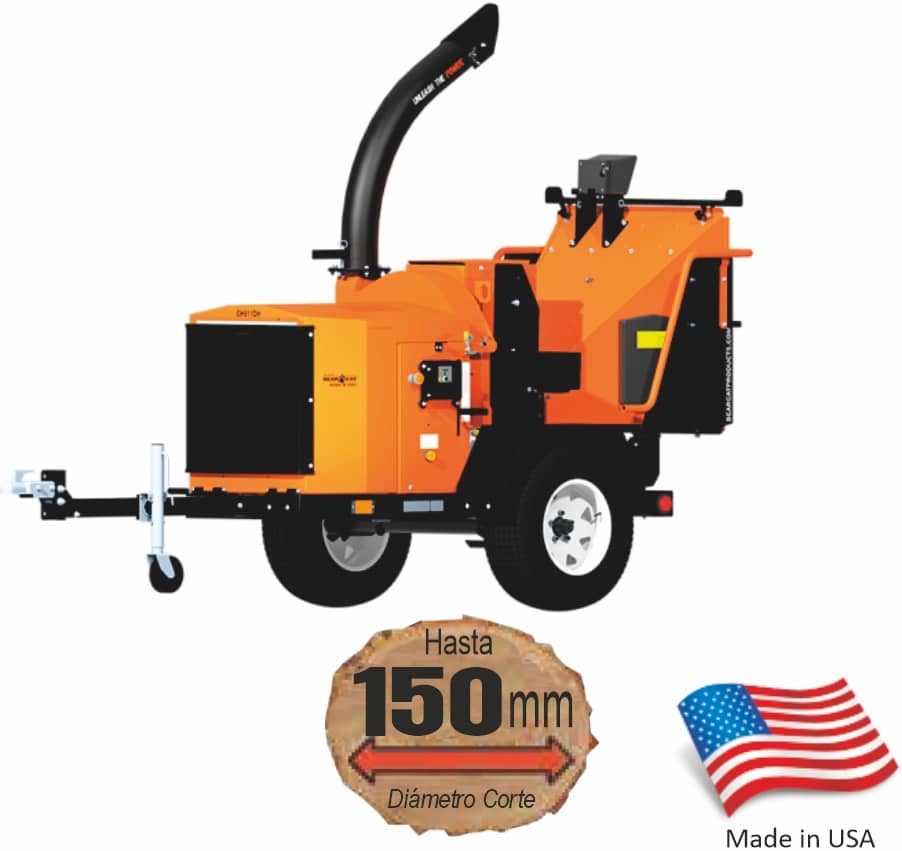 Chipeadora CH611DH Bear Cat Alta Eficiencia