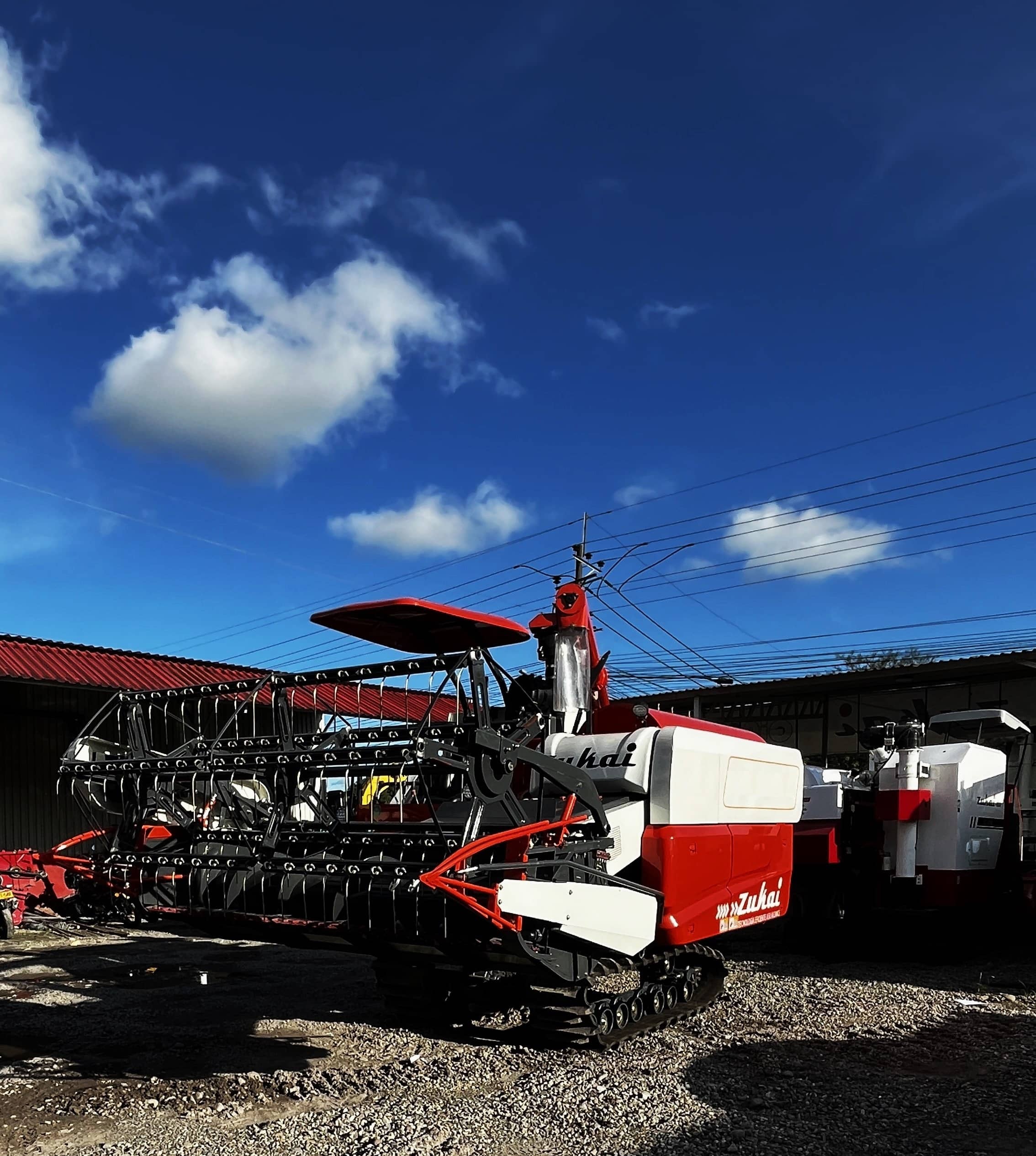 COSECHADORA PARA ARROZ